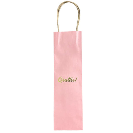 Gift bag wine 10.5x36cm - More Texts | Trend Design