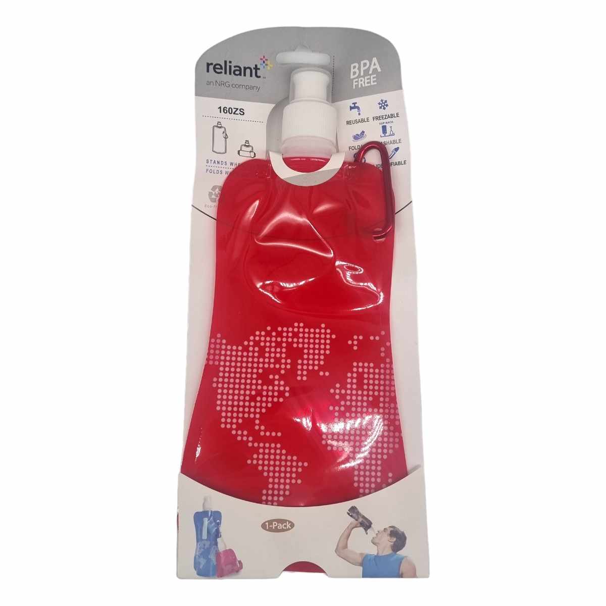 Foldable water bottle 500ml