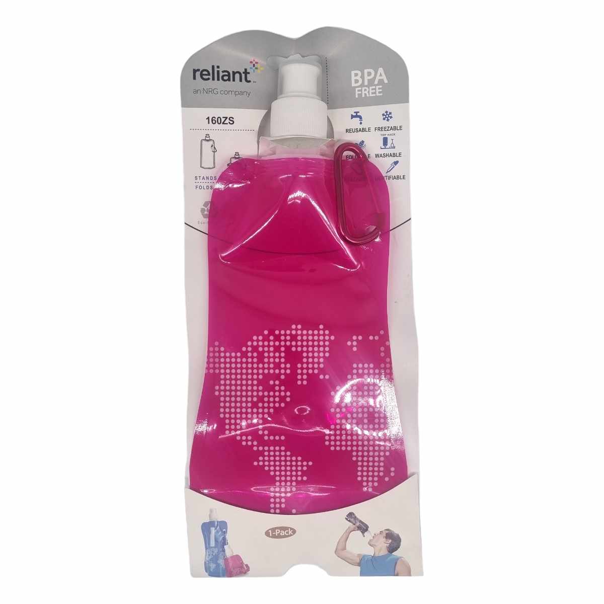 Foldable water bottle 500ml