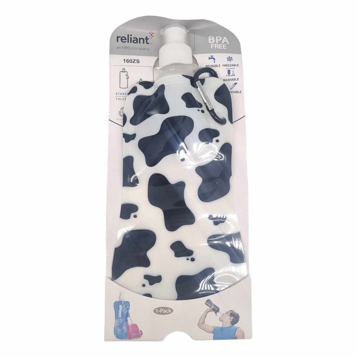 Foldable water bottle 500ml