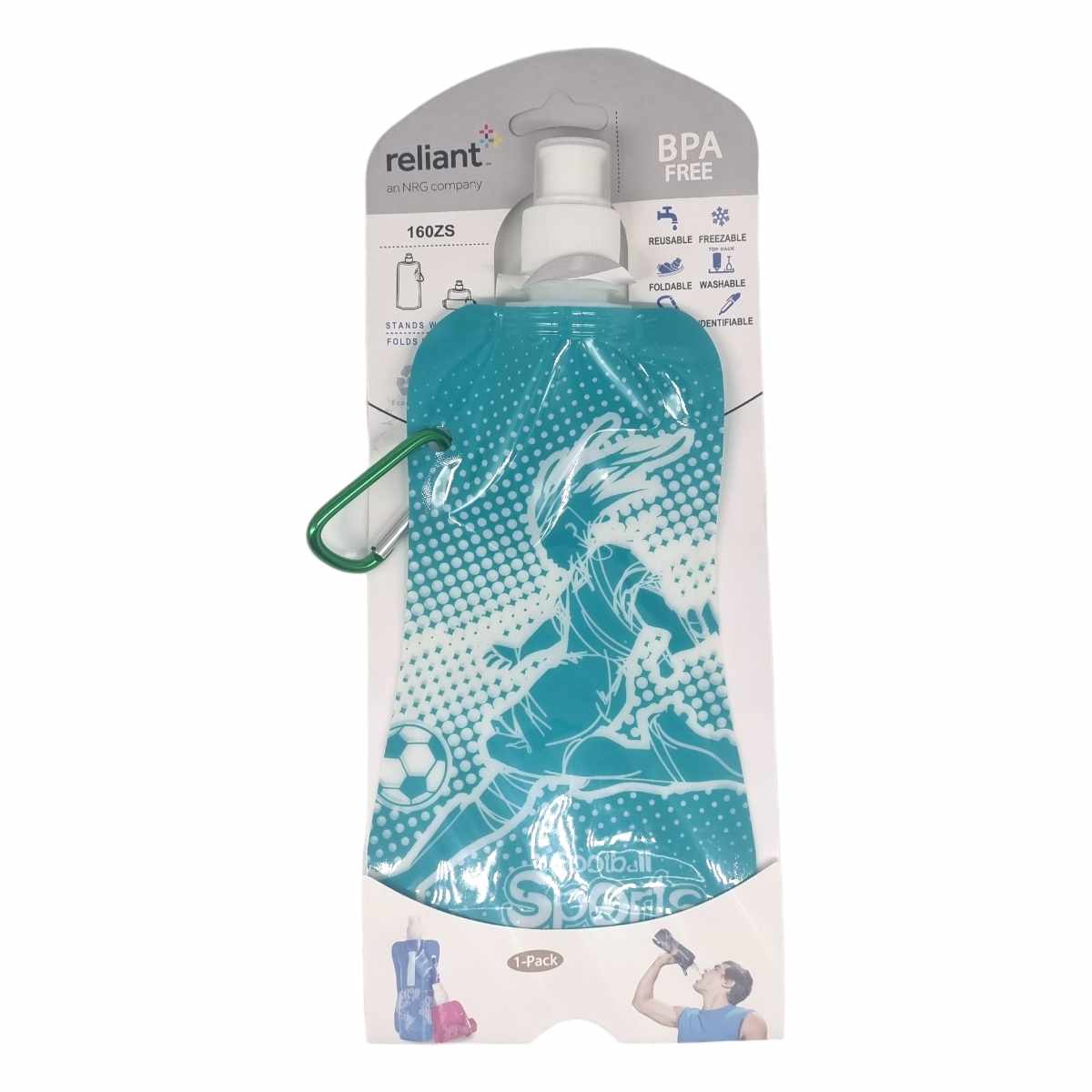 Foldable water bottle 500ml