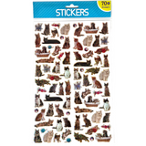 Stickers Cats Shiny 70pcs