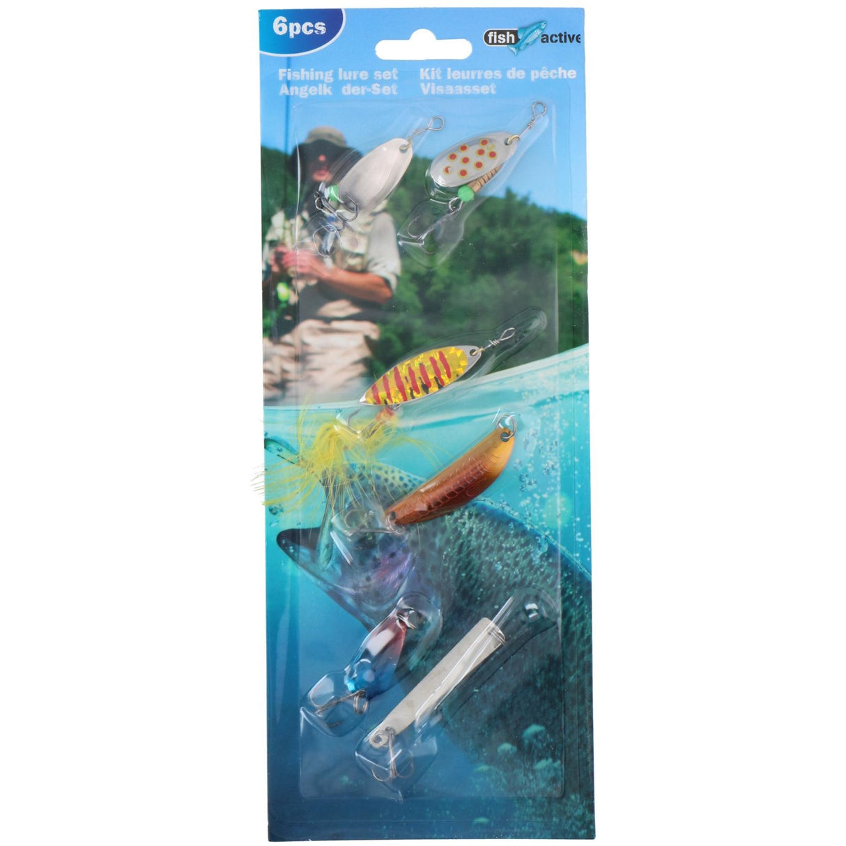 Drain set 6pk | 3 aces | Fish Active