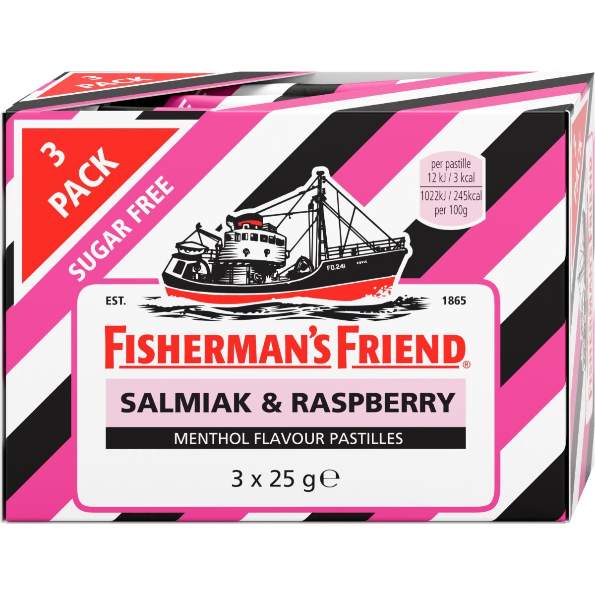 Fisherman's Friend 3pk x 25g | Flere Smaker