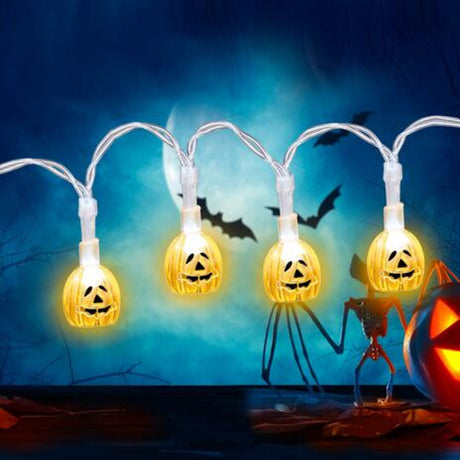 Grundig Halloween Lyslenker 10 LED | 4 ass