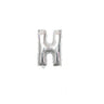 Tinka Foil Letter Balloon H - 41cm Gold &amp; Silver