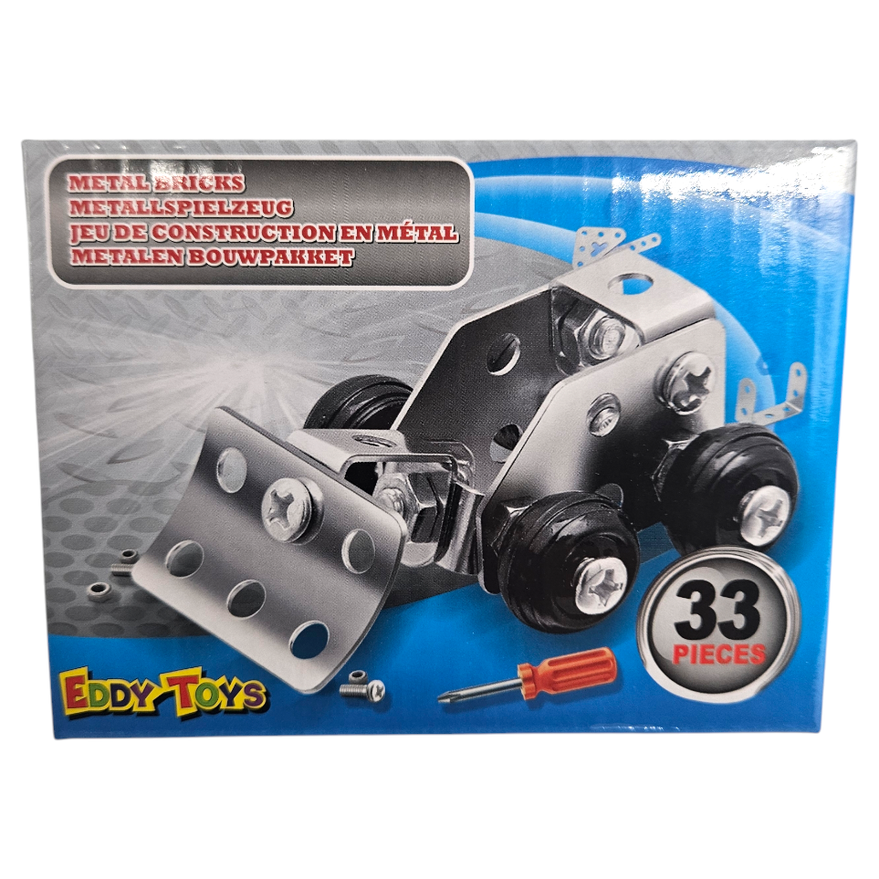 Mini Construction Set Metal | 8 different | Eddy Toys