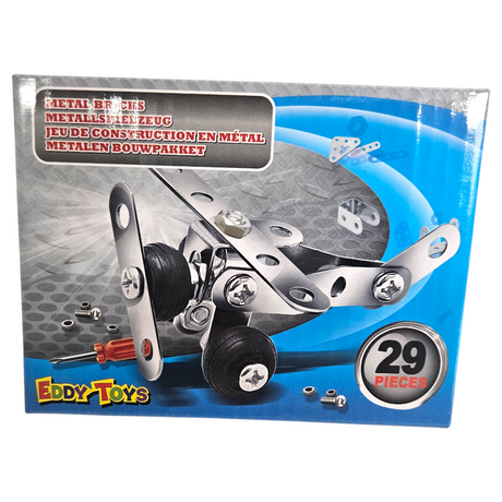 Mini Byggesett Metall | 8 ulike | Eddy Toys