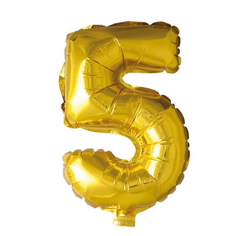 Tinka Foil Tall Balloons Gold 41cm
