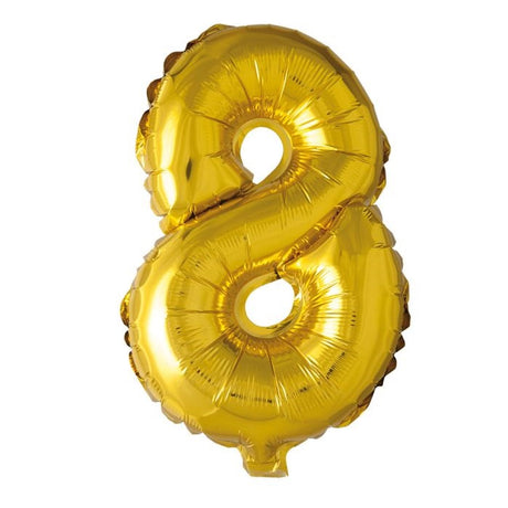 Tinka Foil Tall Balloons Gold 41cm