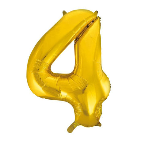 Tinka Foil Tall Balloons 81cm Gold