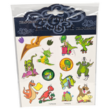 Temporary Tattoos Dinosaur Glitter | 3ass