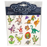 Temporary Tattoos Dinosaur Glitter | 3ass