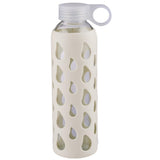 Alpina Drikkeflaske i Glass 500ml | Silikontrekk i 4 Farger