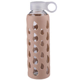 Alpina Drikkeflaske i Glass 500ml | Silikontrekk i 4 Farger