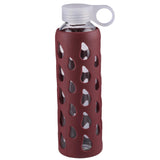 Alpina Drikkeflaske i Glass 500ml | Silikontrekk i 4 Farger