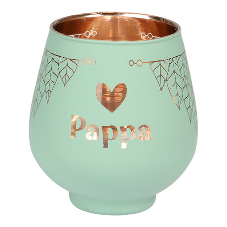 Telysholder - Personlig gave | Ulike tekster | Kobberfarget