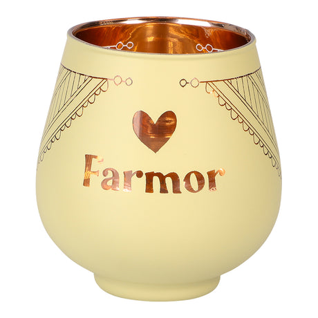 Telysholder - Personlig gave | Ulike tekster | Kobberfarget