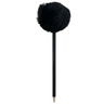 Plush pen with fluffy pom - pom | Blue ink | 3 colors
