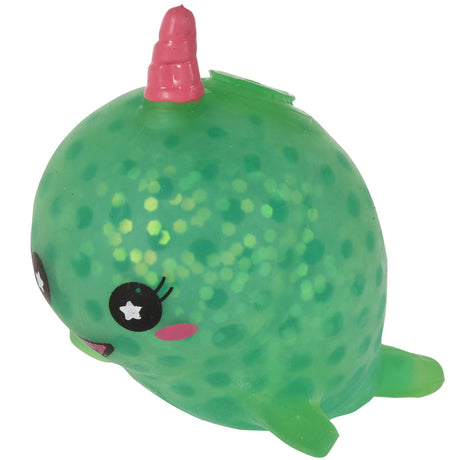 XL Dyrestressball 14cm med vannperler | 4 ass
