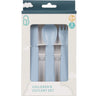 Children's cutlery set 3 pieces | Safe plastic and multiple colors