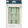 Children's cutlery set 3 pieces | Safe plastic and multiple colors