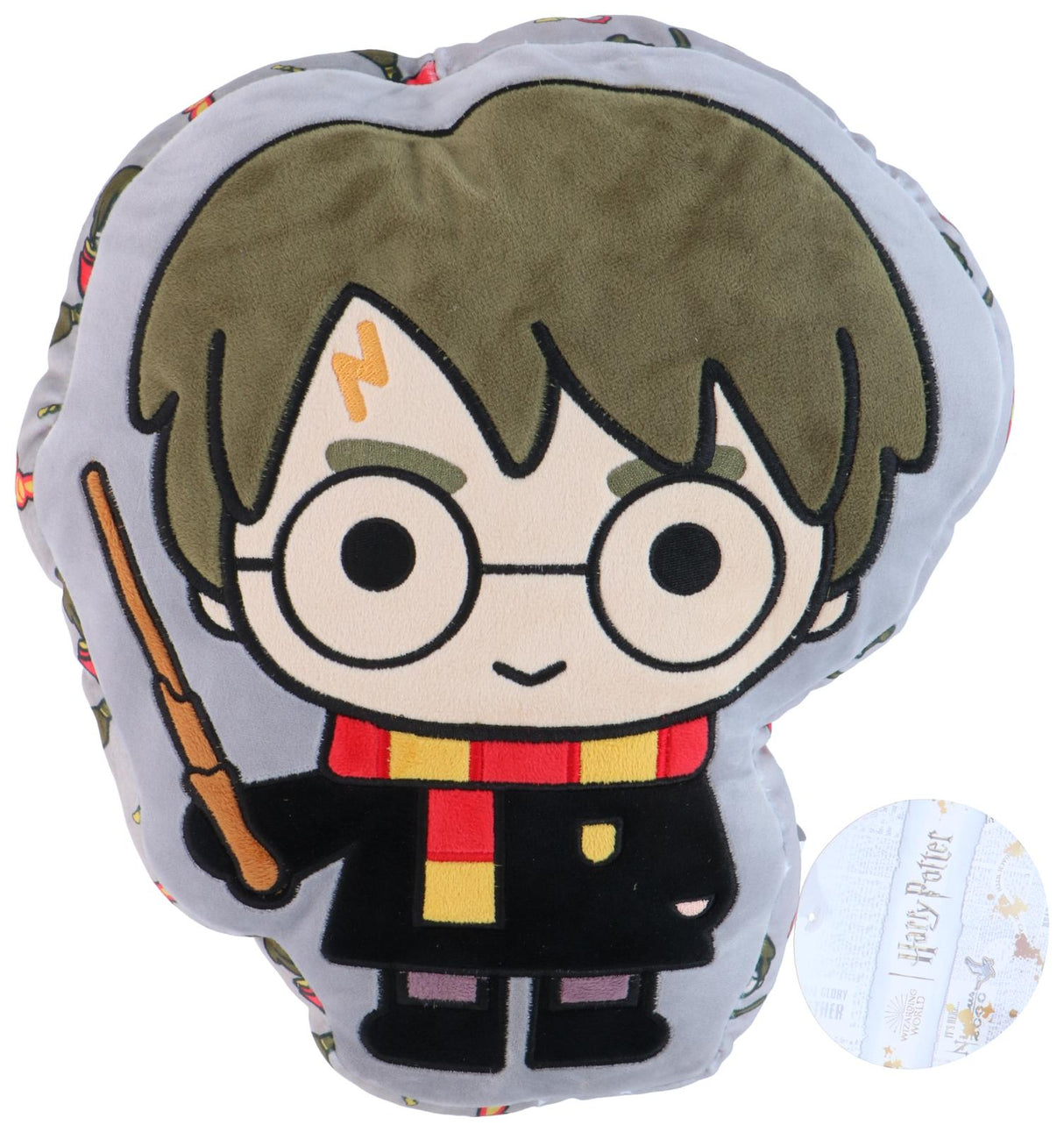 Harry Potter decorative pillow | 2 licensed motifs | Perfect gift for fans