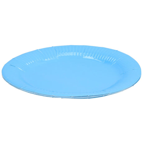 Disposable plate cardboard 23cm pastel 6pk | Party and birthday