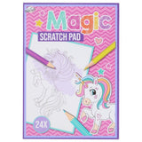 Magic Scratch Pad 24 pages A5 | 6 different variants