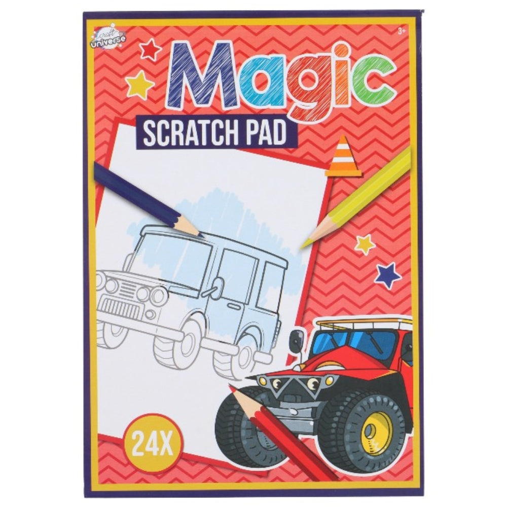 Magic Scratch Pad 24 pages A5 | 6 different variants