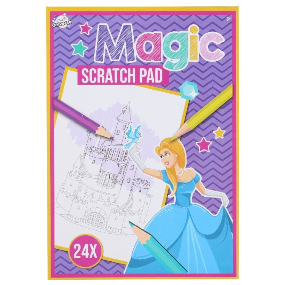 Magic Scratch Pad 24 pages A5 | 6 different variants