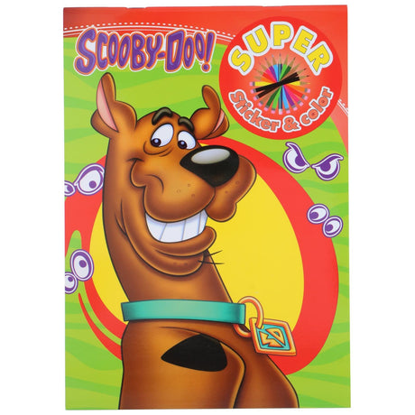 Warner Bros Coloring Book with Stickers 32 pages