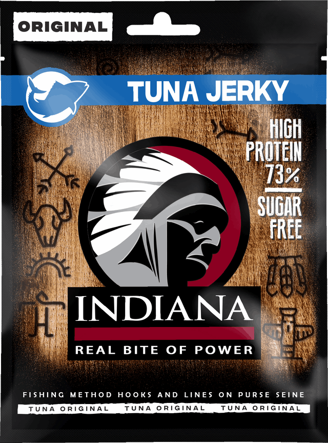 Indiana Tunfisk Jerky Original 15g