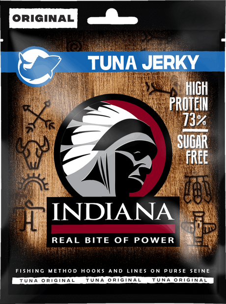 Indiana Tunfisk Jerky Original 15g
