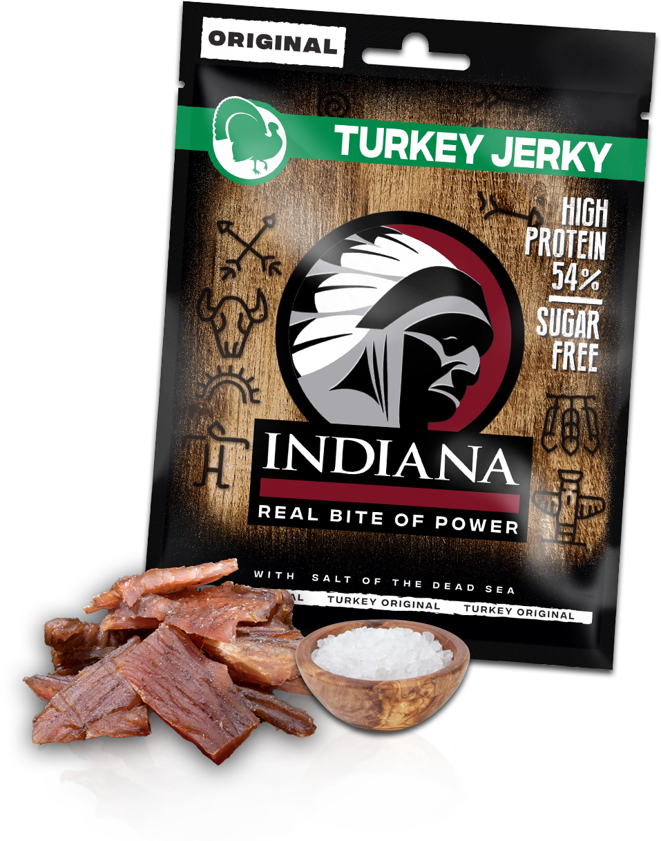 Indiana Kalkun Jerky Original 25g