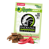 Indiana Vegansk Jerky Hot & Sweet 25g