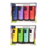Akrylmaling 4x75ml | 2 ulike sett | Artist