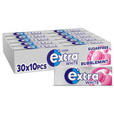 Extra White Bubblemint Tyggegummi 30x14g | Storpakk