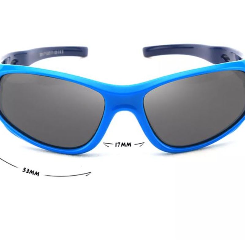 Polarized Sports Glasses Junior Unisex - White&amp;Red