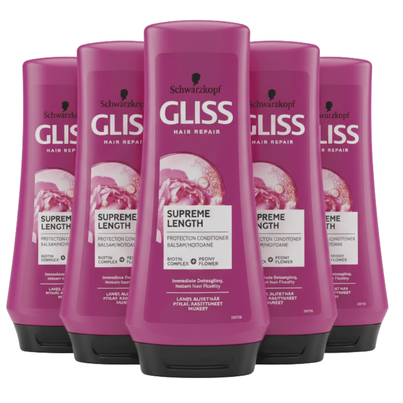 Gliss Balm Supreme Length 6x200ml | Bulk pack | Schwarzkopf