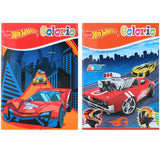 Hot Wheels fargeleggingsbok 32 sider | 2 varianter