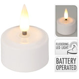 Oppladbare telys med LED 4stk (uten lader)
