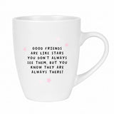 Tinka krus 3pk | Good friends are like stars | Isbjørn og pingvin