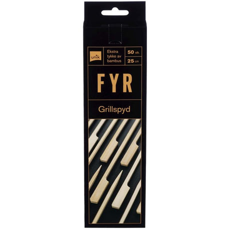Grillspyd Bambus 50pk | 25cm