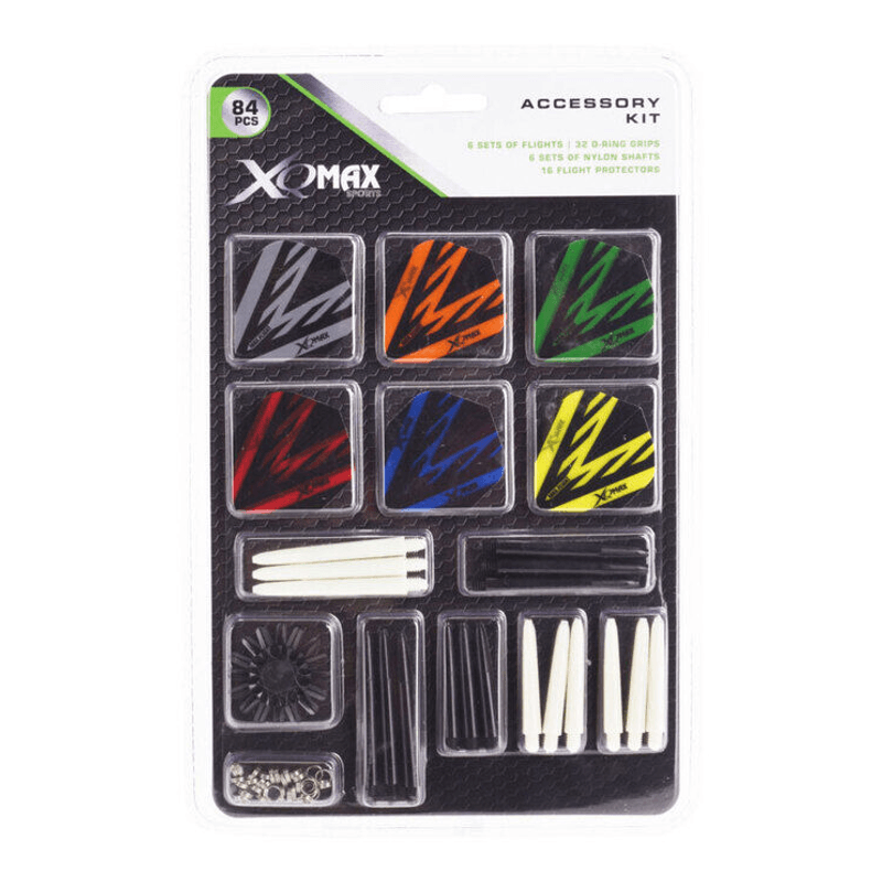 Electronic Dart Accessory Set 84 pieces | XQ Max