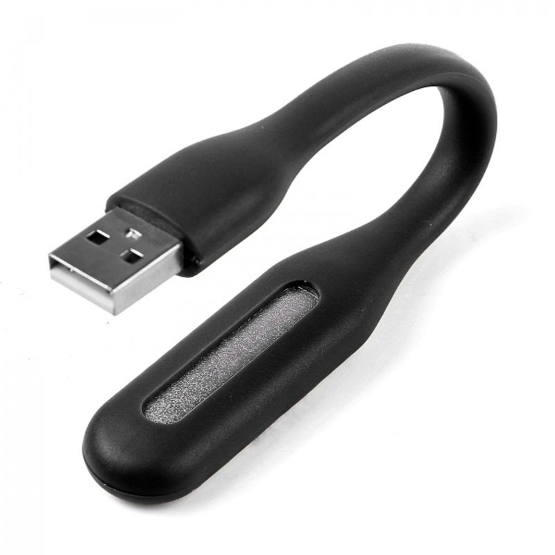 USB Lampe Sort/Hvit