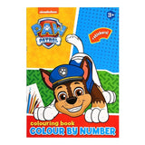 Paw Patrol Fargeleggingsbok 32 sider | Fargelegging etter tall