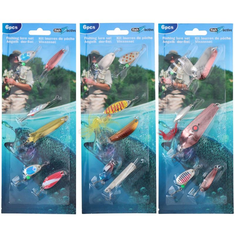 Drain set 6pk | 3 aces | Fish Active