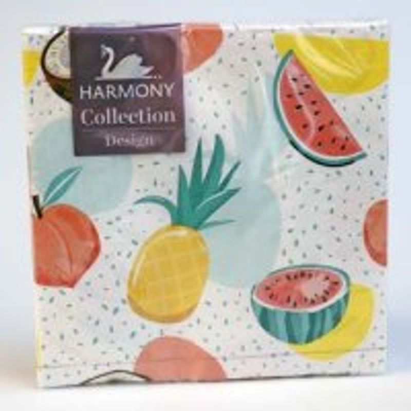 Napkins Fruit motif 20pcs