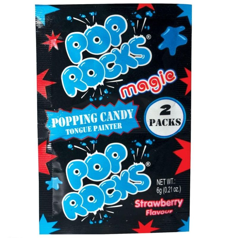 Pop Rocks Popping Candy Strawberry Twin